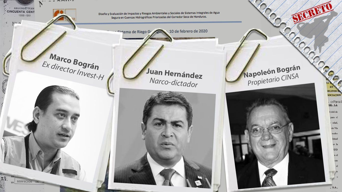 Los Bográn y Juan Hernández, un método criminal de operar